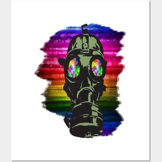 Gas mask dreamer Wall Art by GTC_Design